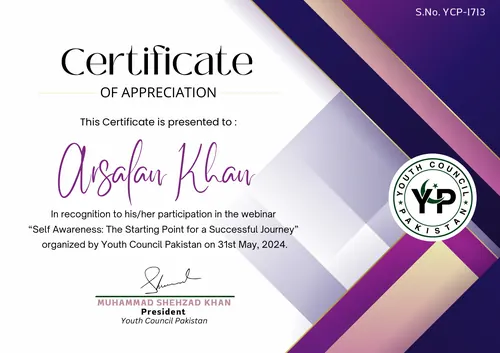 Self Awareness Leadership Certificate