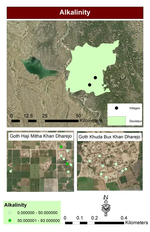 Alkalinity Distribution Map