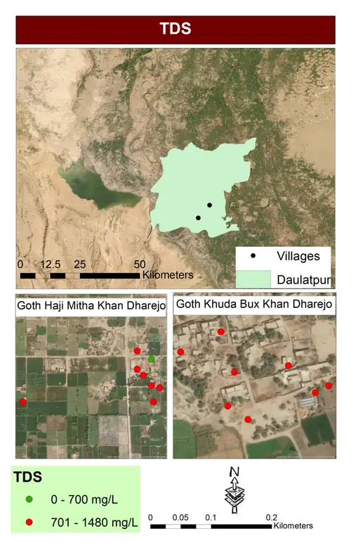 TDS Spatial Risk Map