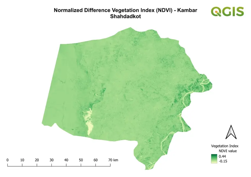 Kamber NDVI Detail